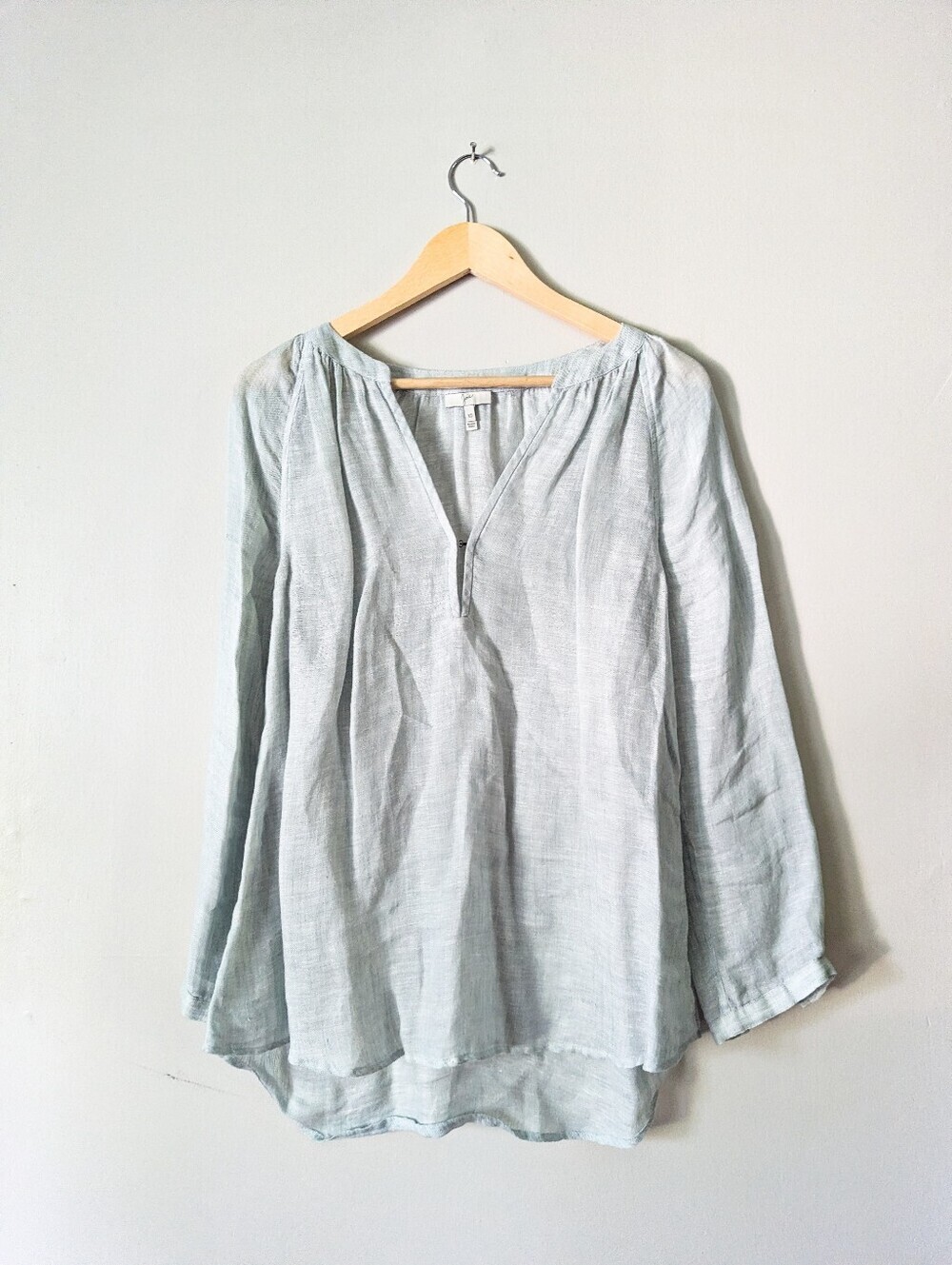 Joie Oversized 100% Linen Top